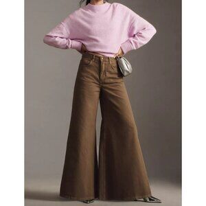 Pilcro High-Rise Wide-Leg Puddle Jeans Various 30